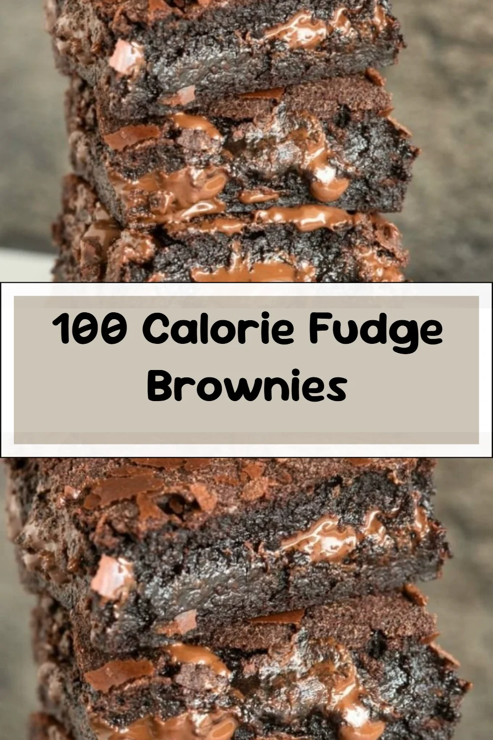 100 Calorie Fudge Brownies