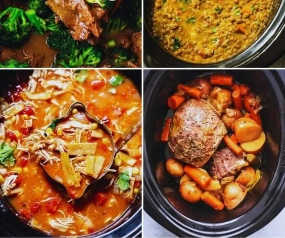 Healthy high protein low calorie crockpot recipes at Kurry Kitchen