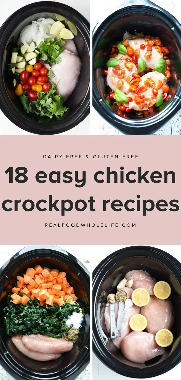 Easy slow cooker chicken breast recipes for effortless meal preparation