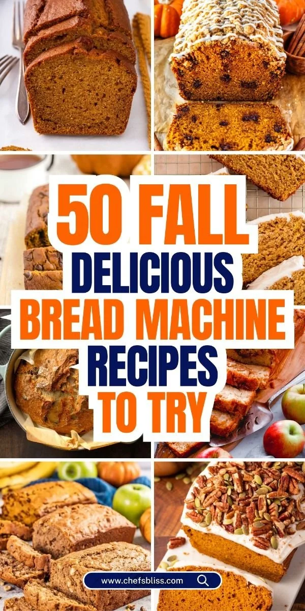 Cozy fall bread machine recipes for autumn baking
