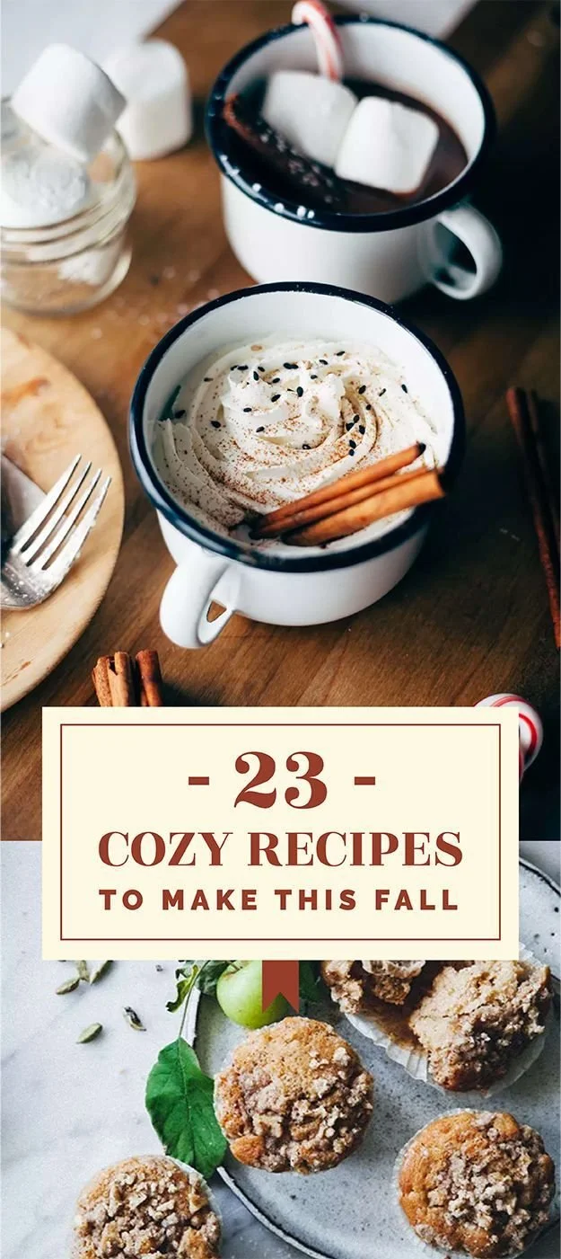 A collection of 99 tasty fall recipes for the autumn season.