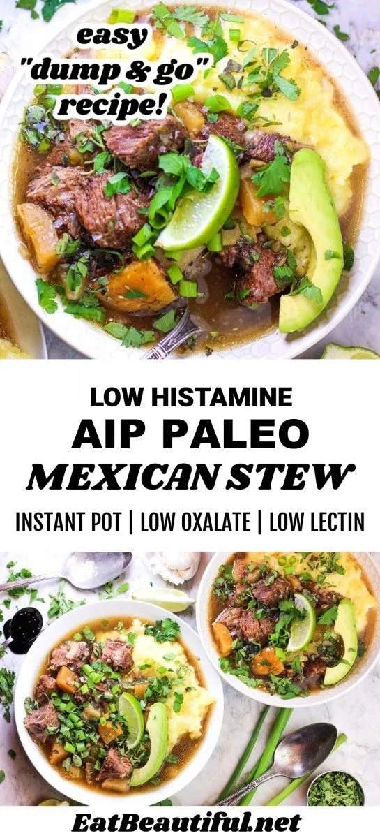 AIP Mexican Stew in an Instant Pot, a delicious Paleo-friendly meal.