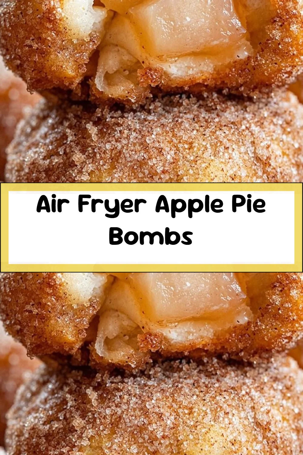 Air Fryer Apple Pie Bombs