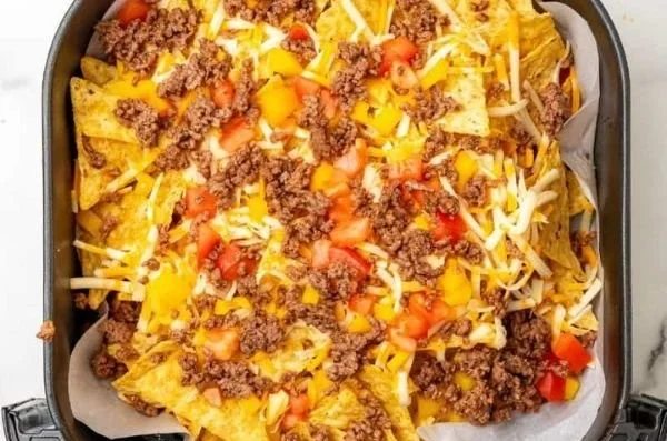 Air Fryer Nachos