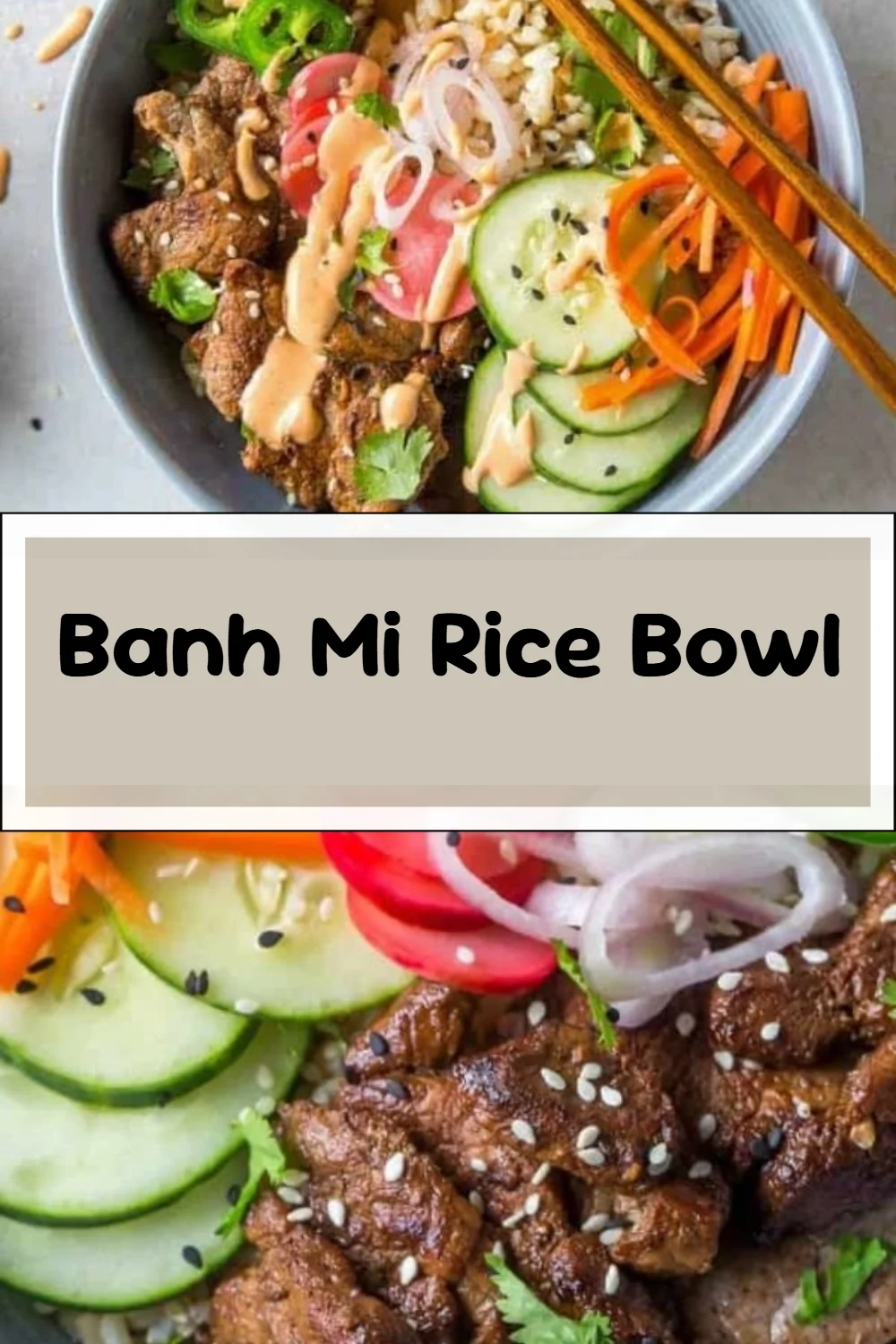 Banh Mi Rice Bowl