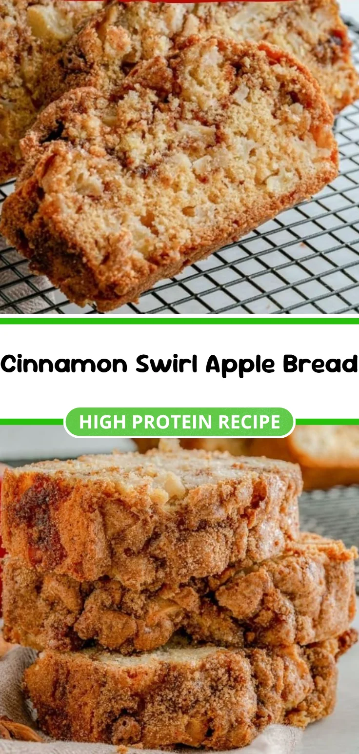 Cinnamon Swirl Apple Bread