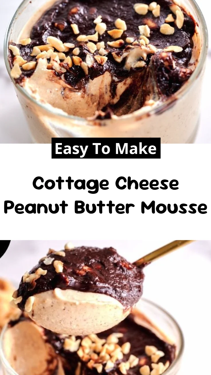Cottage Cheese Peanut Butter Mousse