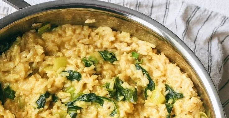 Creamy Coconut Milk Turmeric Rice