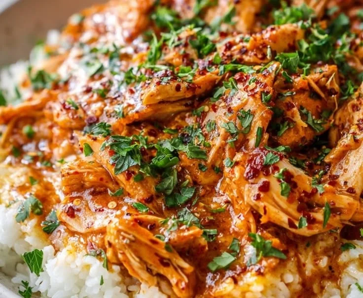 Creamy Crockpot Cajun Butter Chicken