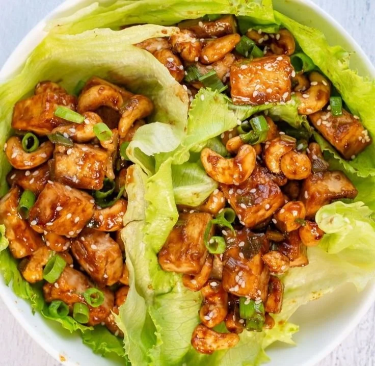 Tofu Lettuce Wraps