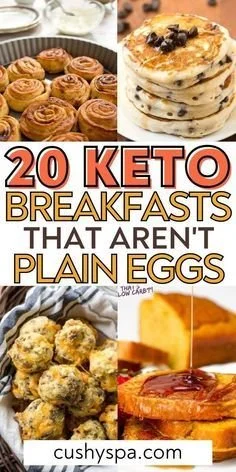 Delicious keto breakfast recipes featuring low-carb, high-fat ingredients.