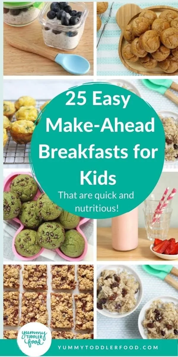 25 easy and kid-friendly make-ahead breakfasts for busy mornings