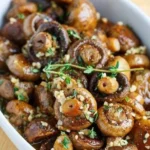 roasted mushrooms in a browned butter garlic and 2026 08 06 192237 1