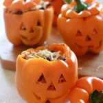 shredded chicken rice stuffed peppers halloween 2026 08 06 192227 1